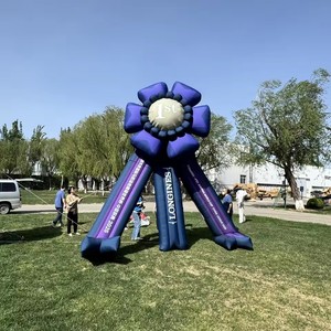 Mẫu miễn phí biểu tượng tùy chỉnh bên ngoài trời trang trí tổ chức sự kiện quảng cáo <span class=keywords><strong>PVC</strong></span> <span class=keywords><strong>Inflatable</strong></span> bóng với Air Blower thời tiết kháng - Product Image 4