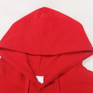 Sweat à capuche vierge 300 GSM épais, coupe ample unisexe, avec logo personnalisé, pour hommes, couleur unie, avec poche - Product Image 4