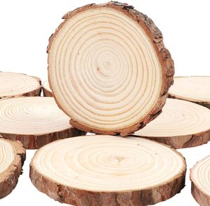 Tranches de <span class=keywords><strong>bois</strong></span> naturel non finies personnalisées Tranches de <span class=keywords><strong>bois</strong></span> naturel DIY Artisanat de Noël Arbre de pin inachevé Tranches de <span class=keywords><strong>bois</strong></span> Sous-verres - Product Image 4