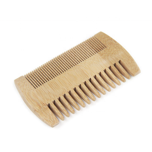 Peigne en bambou Vintage Vegan à double Action, démêlante, fait à la main, pour cheveux et oreilles, - Product Image 4