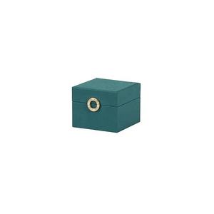 กล่องใส่เครื่องประดับกำมะหยี่ PU หนังเทียมทรงสี่เหลี่ยมหรูหรา พร้อมโลโก้สั่งทำพิเศษ สำหรับเก็บแหวน ต่างหู สร้อยคอ และกำไลข้อมือ - Product Image 3