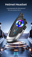 Système audio pour casque de moto en gros avec réduction de bruit ENC, micro clair, appels mains libres et assistant vocal
