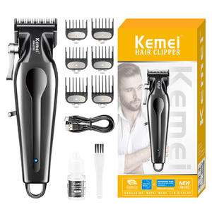 Máquina <span class=keywords><strong>de</strong></span> Cortar Cabello Profesional KEMEI Km-2292, <span class=keywords><strong>Cortadora</strong></span> <span class=keywords><strong>de</strong></span> Cabello con Cabezal Ajustable DLC, Compre Cortadoras <span class=keywords><strong>de</strong></span> Cabello Eléctricas - Product Image 2