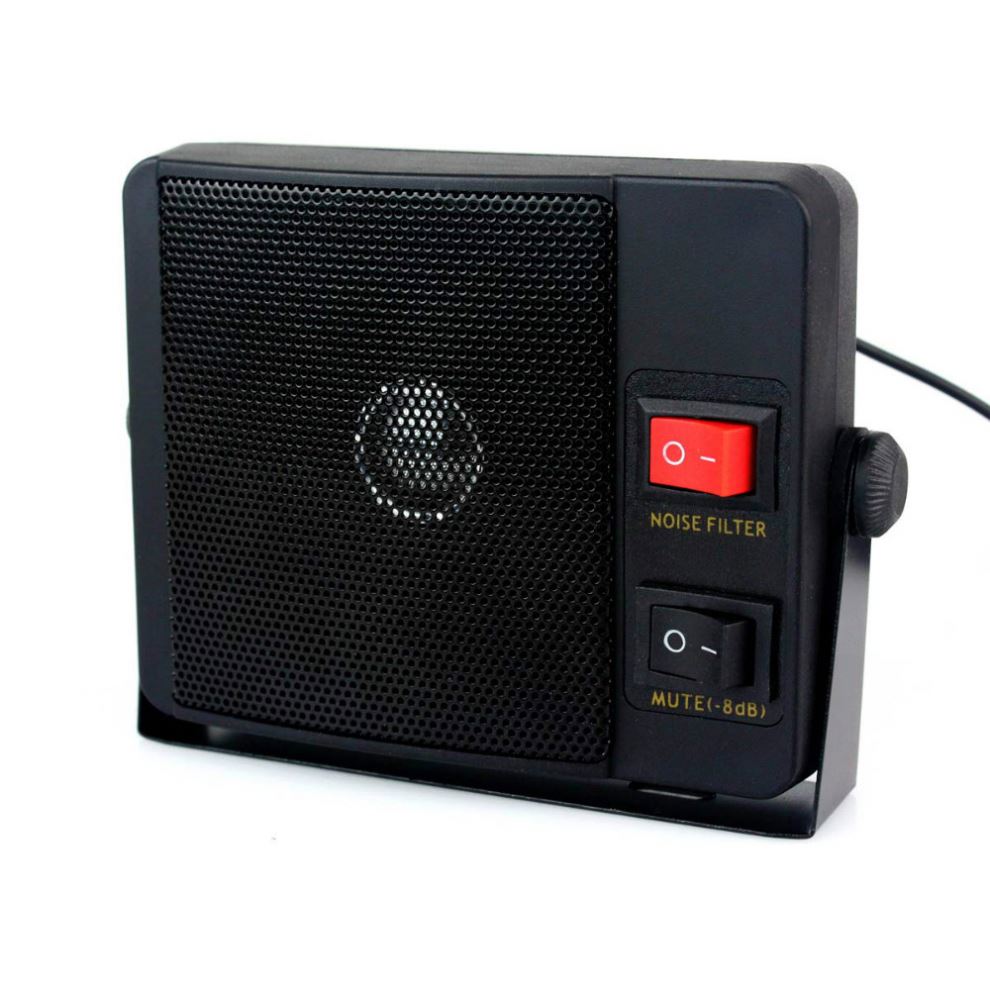 Enceinte Externe Yaesu – Noire, Filaire, 3.5mm, 7 Lb – Métal – Occasion