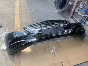 Conjunto de Parachoques Delantero de Plástico Negro Usado para <span class=keywords><strong>Mercedes</strong></span> W222 (Actualización Facelift con Sistema de Fijación por Pernos) - Product Image 2