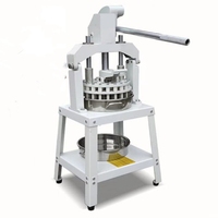 Diviseur de pâte manuel vertical 36 portions, séparateur de pâte mécanique à pression manuelle pour pain, pains vapeur et gâteaux