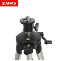 Trépied de niveau laser SIAMAS 1,2 m, support en aluminium 1,5 m pour utilisation de niveau automatique, support professionnel 1,8 m avec tête rotative