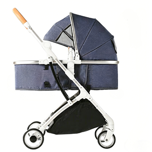 Poussette légère pliable avec auvent, poussette parapluie à motif, poussette 3D légère de voyage pour bébé <span class=keywords><strong>Bambi</strong></span> - Product Image 1