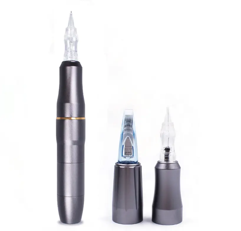 חדש אוניברסלי קעקוע עט רוטרי קעקוע מכונת liner & shader Microblading גבות אייליינר שפתיים קעקוע קבוע איפור