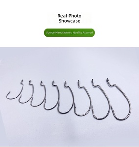 Anzuelos Reforzados de Boca Ancha para Pesca con Señuelos Blandos, Anzuelos de Gusano con Púas Estilo Texas para Montaje Drop-Shot, Ideales para Lubina Negra y Carpa de Río - Product Image 4