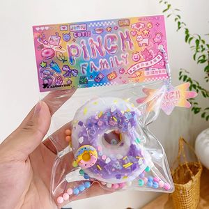 Customized TPR Simulation <b>Ring</b> Shaped Donut Squishy Toys Handmade Anxiety Relief Sensory Toys Slow Rising Novelty Girls Silicone - Product Image 2