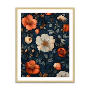 Impresiones artísticas en lienzo de <span class=keywords><strong>Morris</strong></span> con motivos de rosas y <span class=keywords><strong>flores</strong></span> abstractas modernas al por mayor para proyectos de arte - Product Image 1