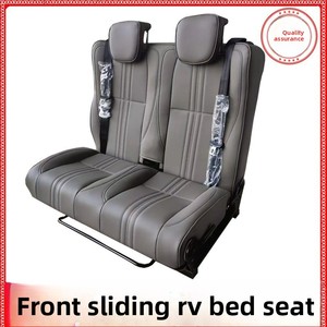 Siège de lit pliable universel <span class=keywords><strong>en</strong></span> cuir pour Sprinter/Transit/VW Van Conversion, multifonctionnel, imperméable - Product Image 3