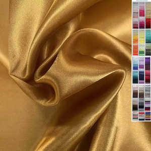 गुणवत्ता कारखाने थोक प्रकाश कपड़े अनुकूलन मैट सैटिन दुल्हन कपड़े खिंचाव पॉली साटन कपड़े - Product Image 2