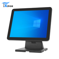 Système de point de vente (PDV) avec écran tactile capacitif de 15 pouces, prix d'usine, OEM, pour supermarché, restaurant