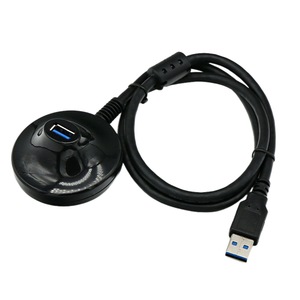 Cable de extensión USB 3,0 con Base de montaje, transferencia de datos de alta velocidad para escritorio, conector USB tipo A para dispositivos periféricos de ordenador - Product Image 1