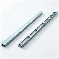 Barre omnibus d'éclairage micro-puissance 50A-250A en alliage d'aluminium et cuivre, IP54, pour conduite électrique intérieure