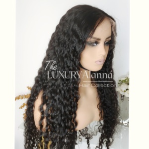 200% densité cheveux longs perruque cambodgienne lâche vague profonde cheveux bouclés perruques vierge cheveux humains avant de lacet perruque 13*4 13*6 HD dentelle suisse - Product Image 5
