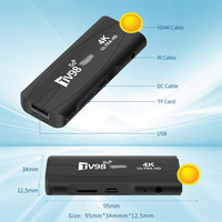 Tv98 Rockchip 3228a Android 12.1 Mini Stick 2.4g/5g Wifi 1gb/8gb/2gb/16gb Hd Tv M3u