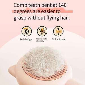 Peigne spécial en plastique pour chat, brosse anti-nœuds pour animaux de compagnie, brosse anti-poils pour chat, artefact anti-poils pour chiens pour la prévention - Product Image 4