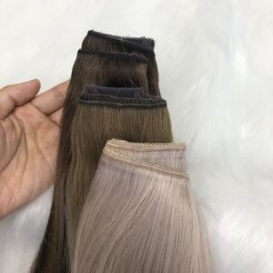 <span class=keywords><strong>Extension</strong></span> per <span class=keywords><strong>capelli</strong></span> 100% <span class=keywords><strong>capelli</strong></span> umani <span class=keywords><strong>veri</strong></span> <span class=keywords><strong>capelli</strong></span> <span class=keywords><strong>capelli</strong></span> umani chiari <span class=keywords><strong>capelli</strong></span> biondi segreti con clip invisibili biondi - Product Image 5