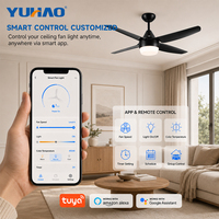 Ventilador de Techo BLDC Silencioso de 48 Pulgadas con 4 Aspas de ABS, Fabricación OEM ODM, para Villas, Resorts, Hogares, Comedores y Salas de Estar
