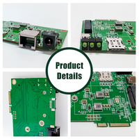 Placa de Router Industrial CPE con Ethernet 4G y USB Tipo-C, Modelo XJ5G001, Acabado Superficial ENIG para Máquinas, Producción en Lotes Pequeños, ODM, PCBA Personalizada