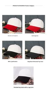Gorra de Béisbol Ajustable de Talla Única, Elástica y Transpirable, con Logotipo Personalizado, de Alta Calidad, Unisex, de Algodón, con Cierre a Presión - Product Image 6