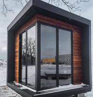 Moderne luxe personnalisé salle de douche de jardin en bois massif extérieur en bois sauna maison vapeur sèche ordinateur panneau de commande santé
