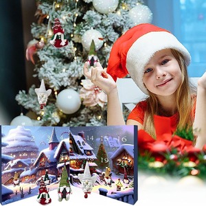 Calendario de Adviento de Navidad con Figuras de Enanos 2024, Impresión Digital, Figuras Metálicas, Uso en Interiores, Regalo para Adolescentes, Decoraciones - Product Image 4