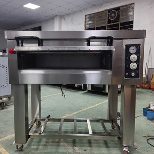 单层石头燃气比萨烤箱燃气比萨甲板烤箱400度高品质 - Product Image 1