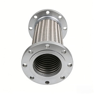 Tuyau tressé en métal poli, grand diamètre, résistant aux hautes températures, en acier inoxydable, pour l'alimentation en eau, le drainage et le CVC - Product Image 2