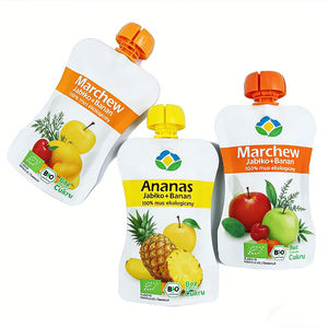 Embalagem Personalizada Descartável de 100ml/250ml/500ml para Líquidos, Sucos, Iogurtes, Bebidas e Gelatinas, com Bico Dosador, Grau Alimentício - Product Image 1