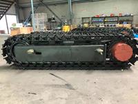 Accessoires d'excavation de châssis de voie de train d'atterrissage de chenille en acier de 10 tonnes avec des industries d'excavatrice ou des machines agricoles