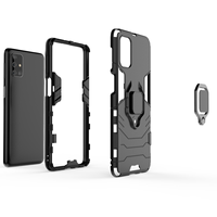 Coque de téléphone à béquille magnétique en TPU, pour Samsung Galaxy M31S M51 A51 A71