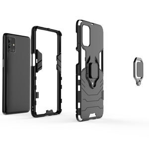 Custodia per telefono con cavalletto magnetico per auto in TPU per PC ibrido per <span class=keywords><strong>Samsung</strong></span> Galaxy M31S M51 <span class=keywords><strong>A51</strong></span> A71 <span class=keywords><strong>Cover</strong></span> per cellulare - Product Image 4