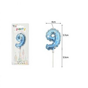 ลูกโป่งฟอยล์รูปดาวไล่สีหมายเลข 9 ยี่ห้อเป่ยหยง รุ่น 51113 สำหรับตกแต่งงานปาร์ตี้ - Product Image 1