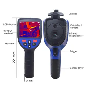 Imager térmico usb, preço de fábrica IR-895, câmera térmica industrial, termográfica portátil
