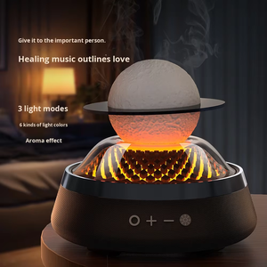 Altavoz inalámbrico moderno con difusor <span class=keywords><strong>de</strong></span> aroma RGB 6 luces sincronizadas con música para regalo para confesión <span class=keywords><strong>de</strong></span> amor o autorecompensa - Product Image 4