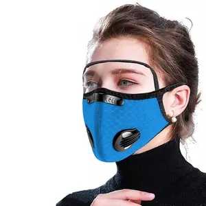 מפעל אופנה חיצוני רכיבה על אופניים לוגו מותאם אישית maskes עם פחמן מסנן עבור אבק