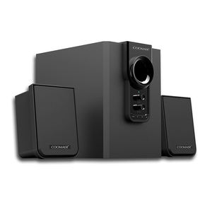 Système audio home cinéma 2.1 canaux avec caisson de basses puissant, enceintes surround, son multimédia, subwoofer USB pour PC - Product Image 1