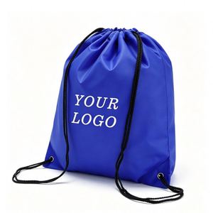 Customized Men & Women Sport Gym Drawstring <b>Bag</b> for Outdoor Hiking Event Promo Business Gift Custom Waterproof Backpack - Product Image 1