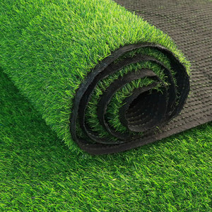 Nhà Máy Giá Rẻ 10Mm Đống Cỏ Nhân Tạo Không Thấm Nước Trong Nhà Phòng Tập Thể Dục Quần Vợt Tổng Hợp Turf Cuộn Cho Bóng Đá Ngoài Trời Sân Vườn Sân Tennis - Product Image 5