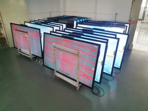Carte intelligente numérique intégrée <span class=keywords><strong>OPS</strong></span> 75 pouces panneau interactif interagir écran plat 4K <span class=keywords><strong>multi</strong></span>-écran tactile tout en un machine - Product Image 4