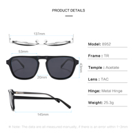 Nouvelles lunettes De soleil De luxe en acétate Gafas De Sol femmes 2025 tendance à la main acétate lunettes De soleil polarisées pour hommes