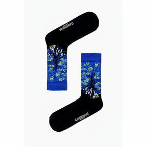 Chaussettes colorées à motifs artistiques Van Gogh Starry Night, respirantes pour un usage quotidien - Product Image 2