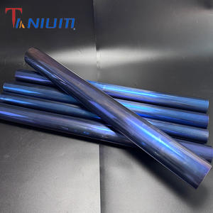 Titanyum boru titanyum tüp 10-127mm Dia uzunluğu 1000mm egzoz borusu düz borular araba iniş borusu için Audi A6 C7 - Product Image 5