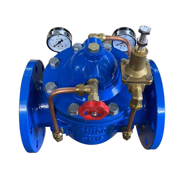 Multi Function100mm Flanged  Control Valve Water Pump Control Valve pilot  Pressure Relief Valve Dn300 Pn16