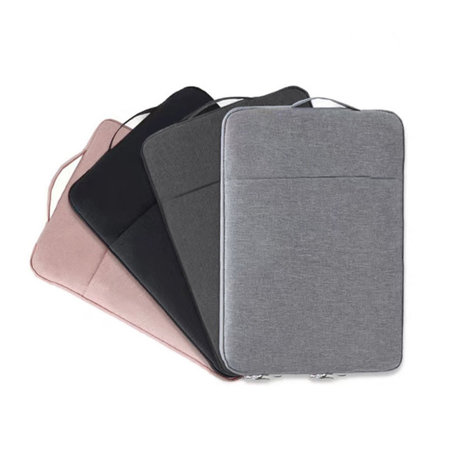 Durable 13-14 Inches Waterproof Polyester Laptop Sleeve Case for Mac Book HP Tablet