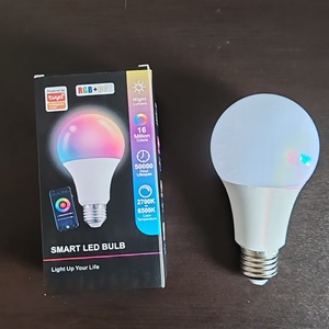 <span class=keywords><strong>Ampoule</strong></span> intelligente Wifi Tuya A70 RGBCW LED multicolore <span class=keywords><strong>E27</strong></span>/E26/B22 15W avec application Smart Life et télécommande 110V/220V /85-265V - Product Image 4